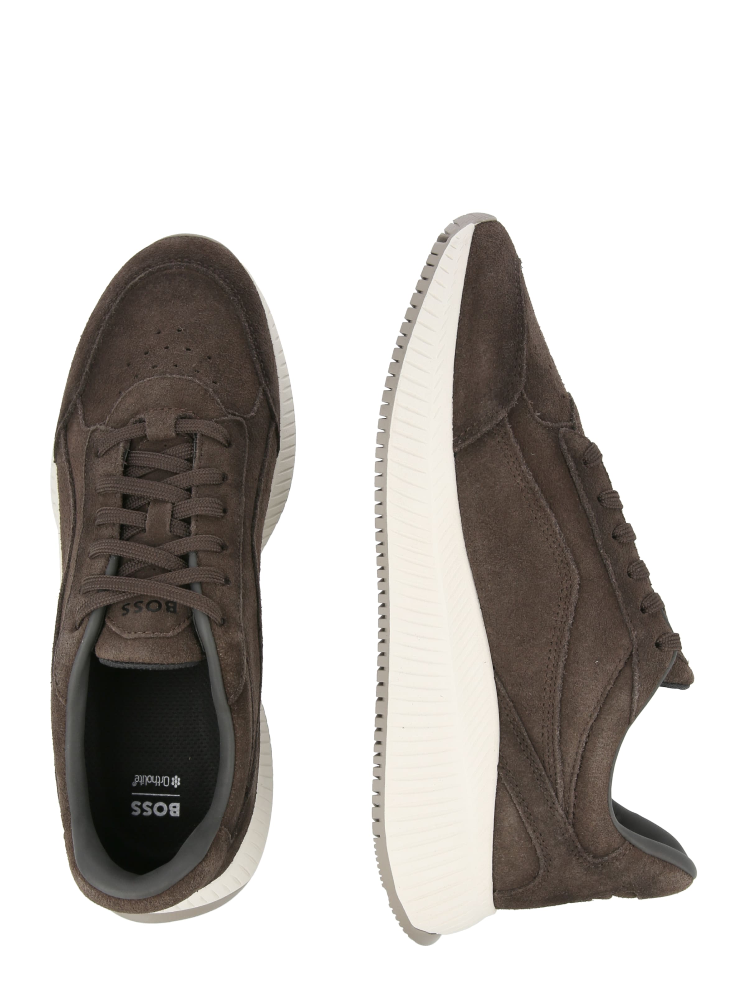 Baskets basses 'TTNM' BOSS en marron