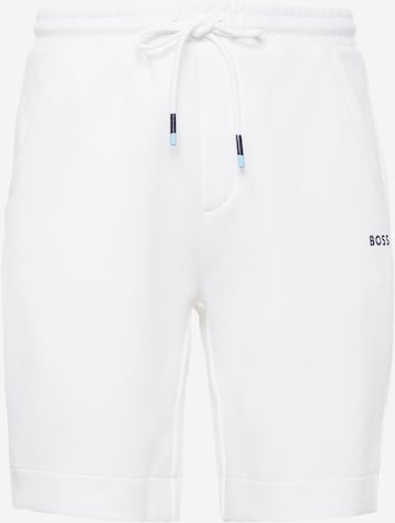 BOSS Green Spodnie 'Headlo 1' w kolorze biały: przód