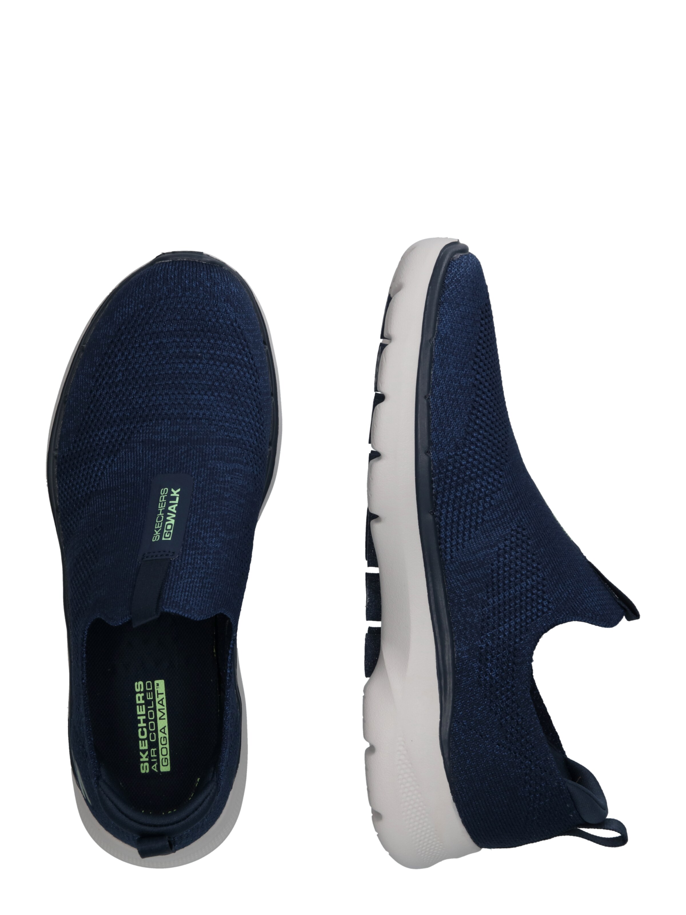 Frauen Sneaker SKECHERS Slip On 'GO WALK 6' in Navy - JQ17914 Frauen Sneaker SKECHERS Slip On 'GO WALK 6' in Navy - JQ17914