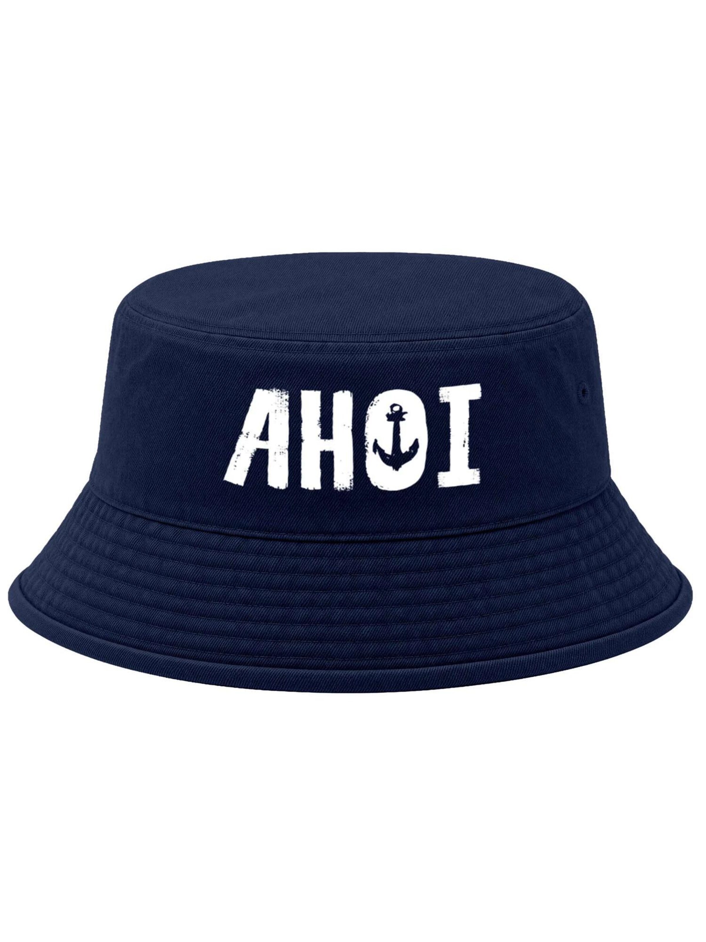 Neverless Hat 'Ahoi' in Blue: front