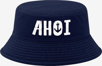Neverless Hut 'Ahoi' in Blau: Vorderseite