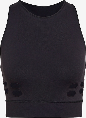 ADIDAS BY STELLA MCCARTNEY - Top desportivo em preto: frente