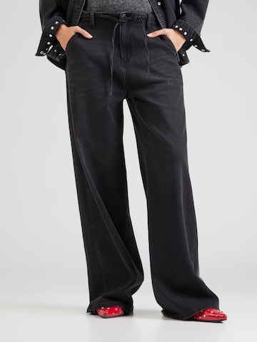 Elias Rumelis Wide leg Jeans 'Charlotte' in Black: front