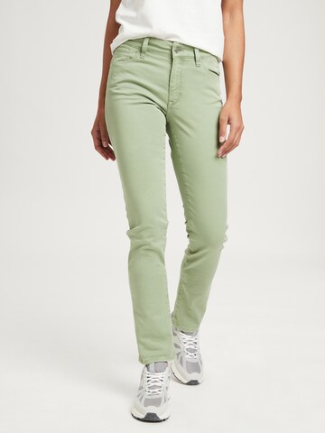 CROSS JEANS Slimfit Jeans ' Anya ' in Grün: Vorderseite