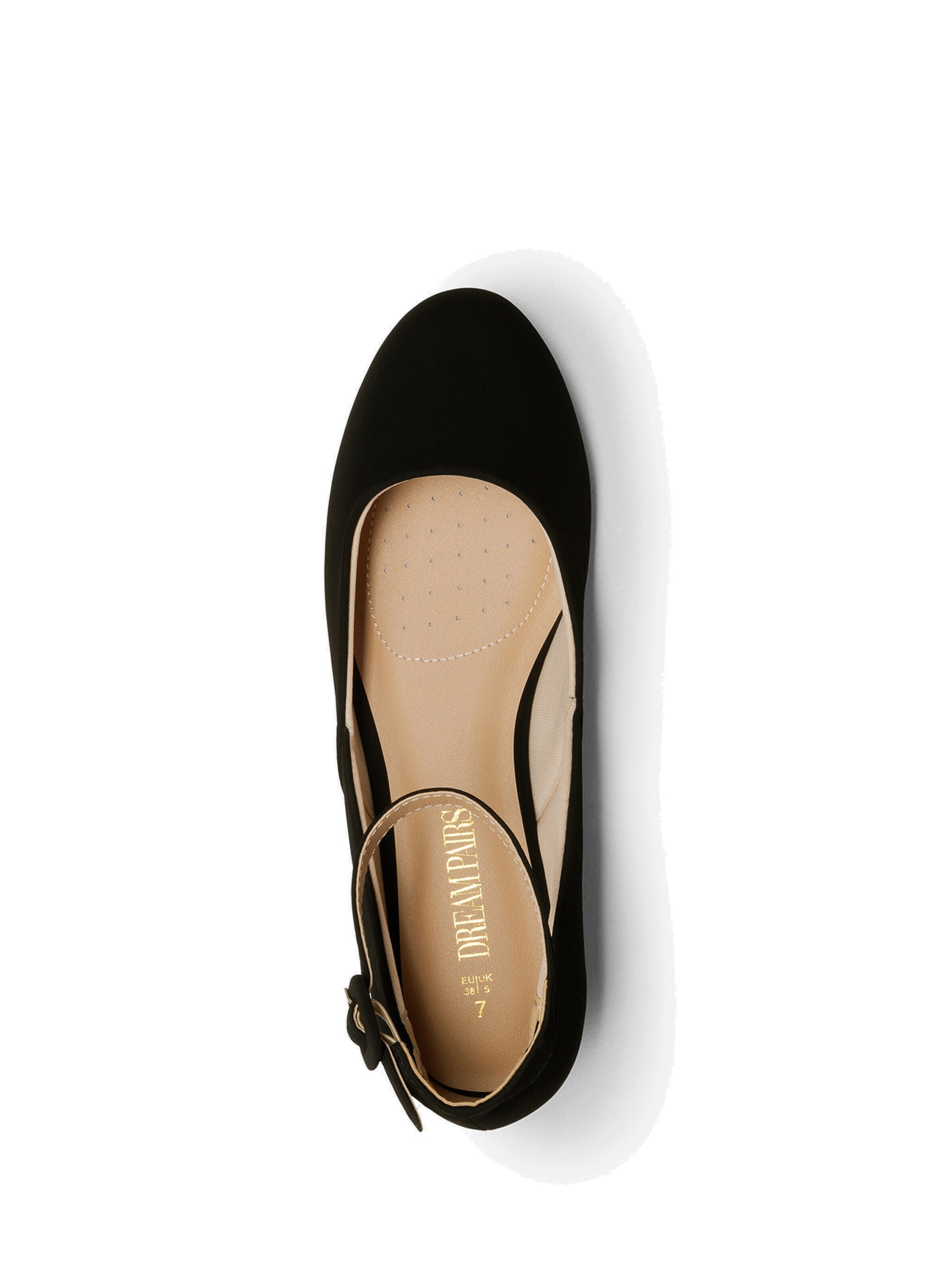 Ballerina 'DREAM PAIRS Ballerinas Damen Flache Schuhe Damen' di Dream Pairs in nero
