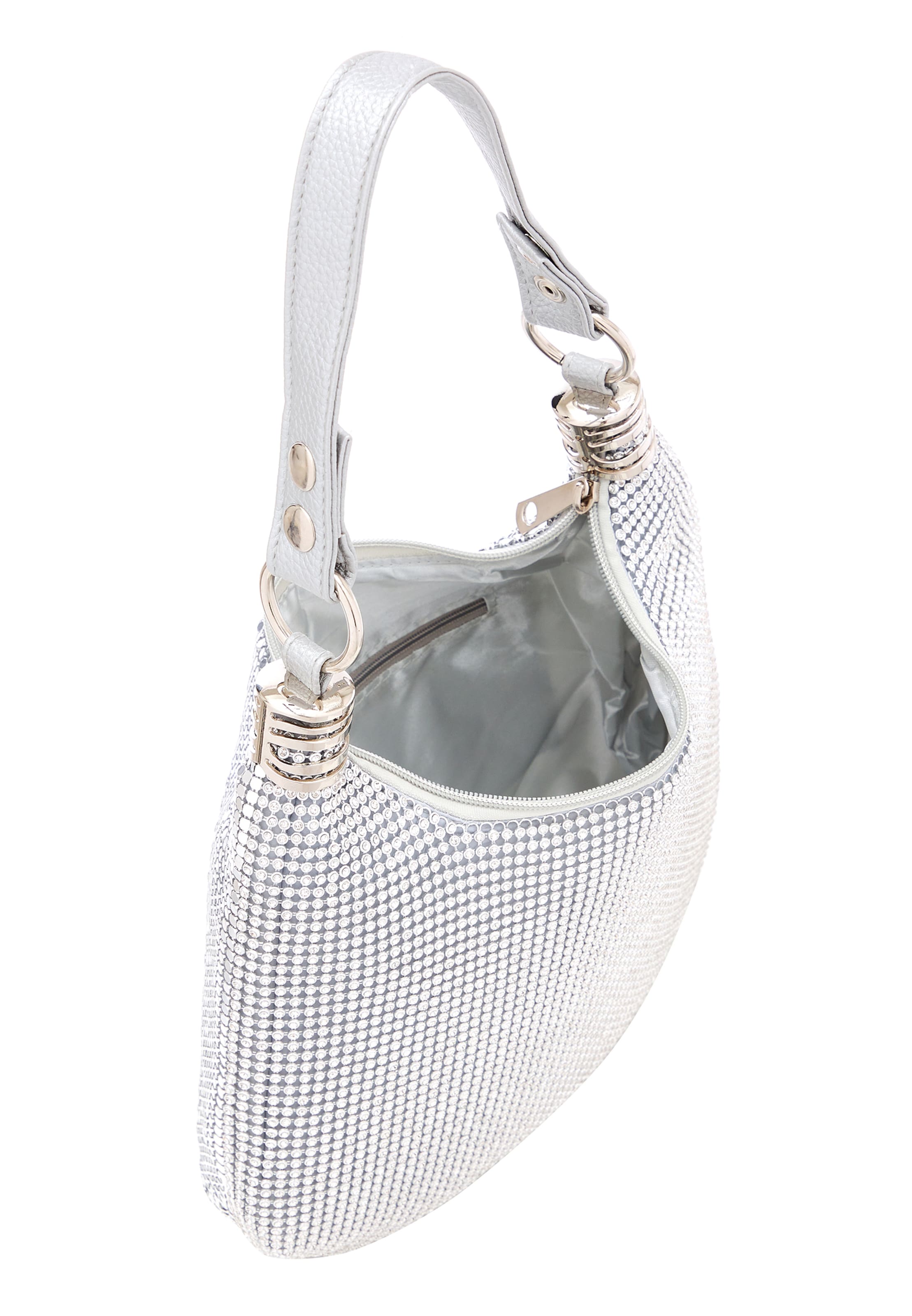 FELIPA Taška přes rameno – stříbrná