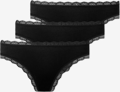 SNOCKS Tanga in schwarz, Produktansicht