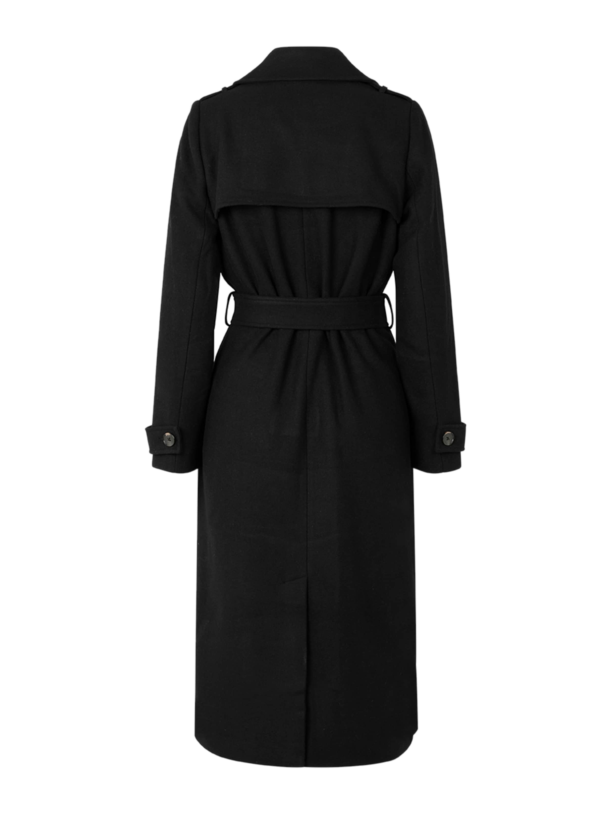 modström Välikausitakki värissä musta