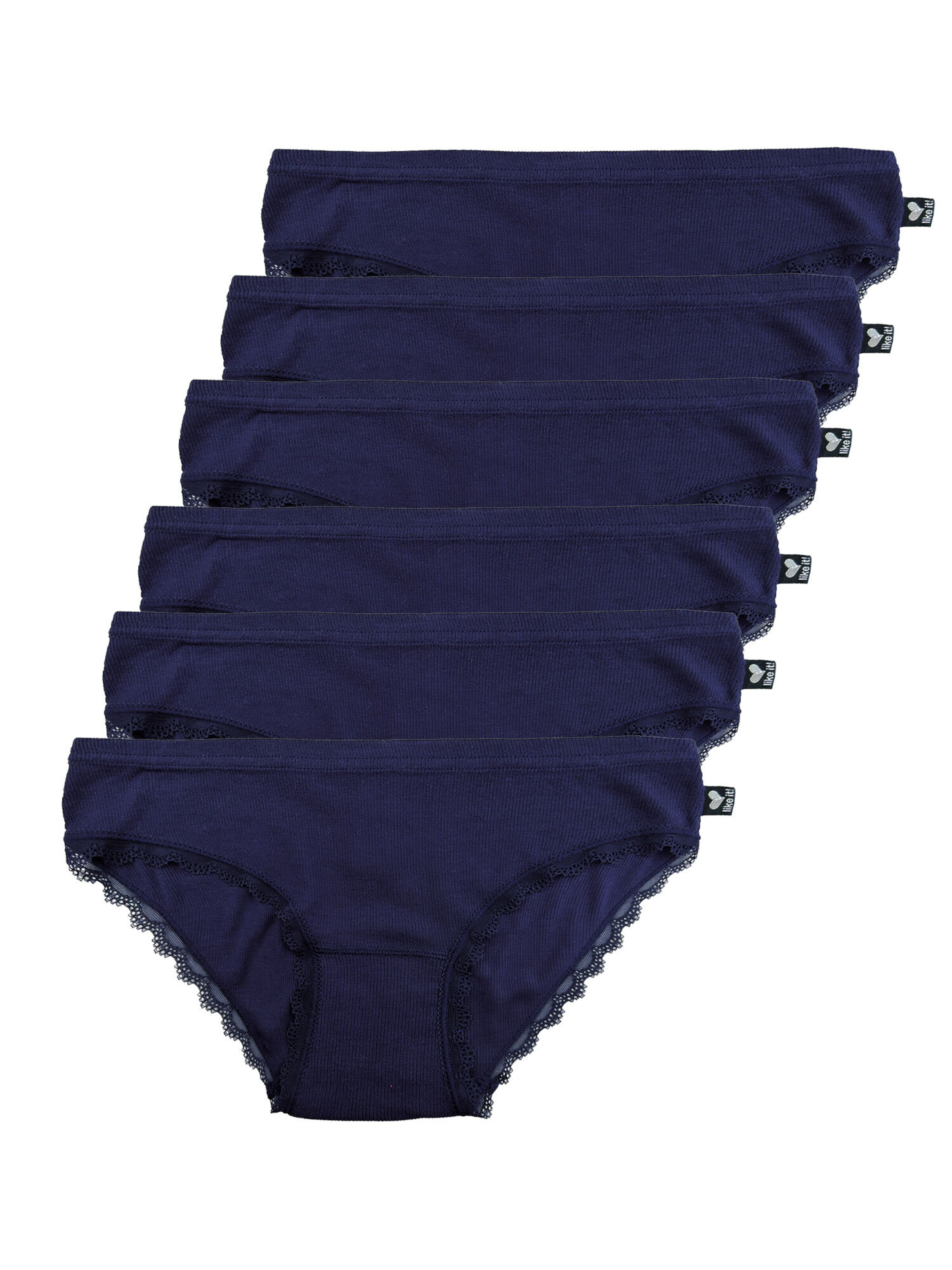 like it! Panty 'Jessy' in Blue: front