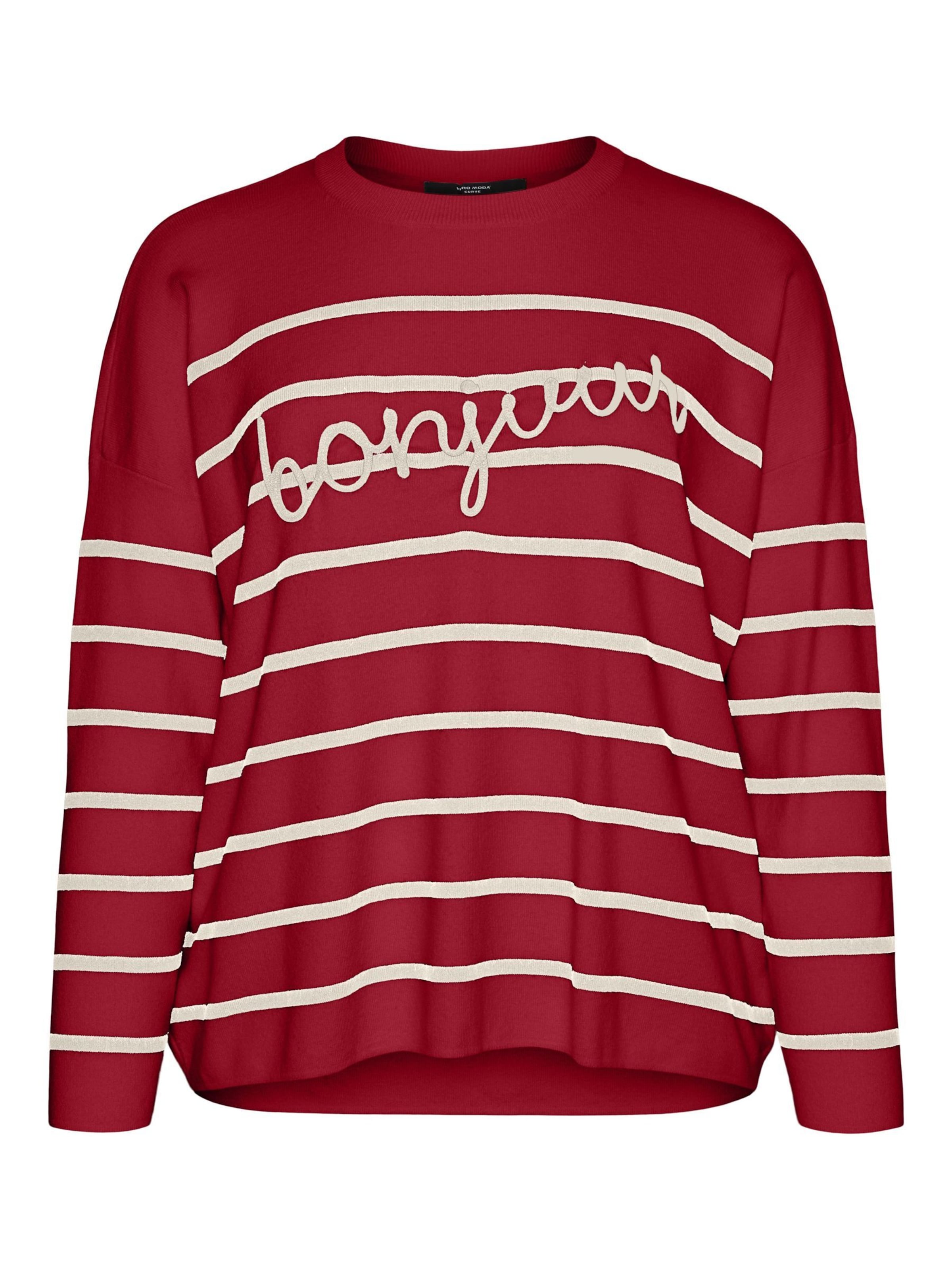 Pull-over 'ARIA' VERO MODA en rouge : devant