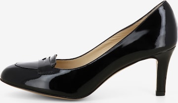 Escarpins 'BIANCA' EVITA en noir : devant