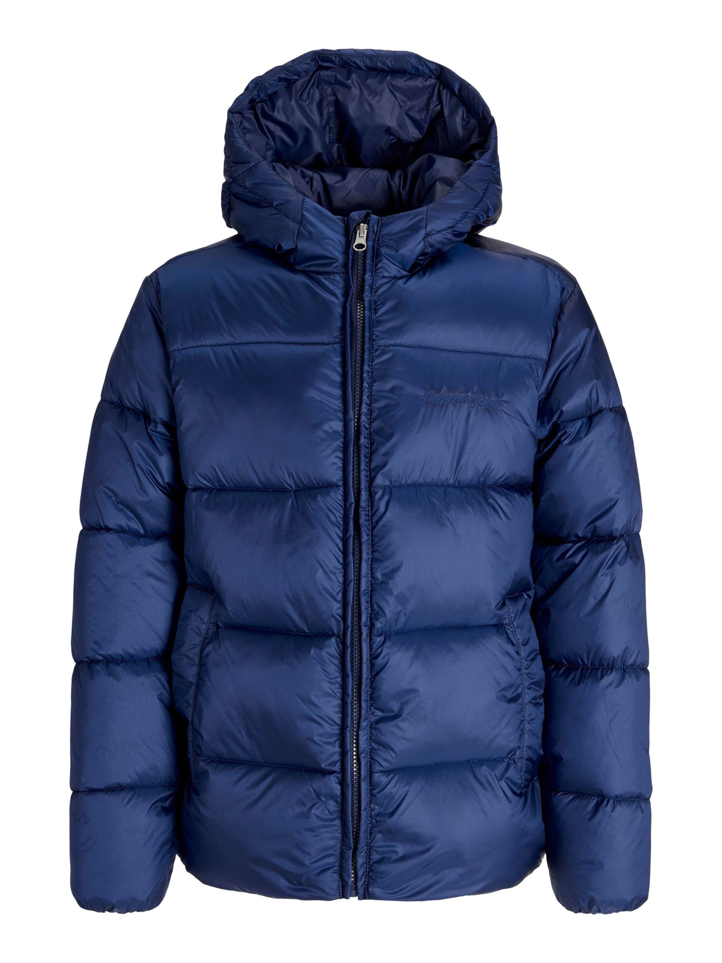 Veste d’hiver Jack & Jones Junior en bleu : devant