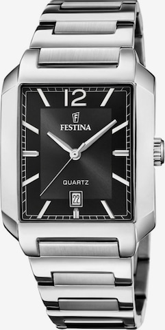 Montre à affichage analogique FESTINA en noir : devant