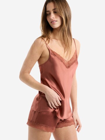 Camicia da notte 'MILKY' di ETAM in beige