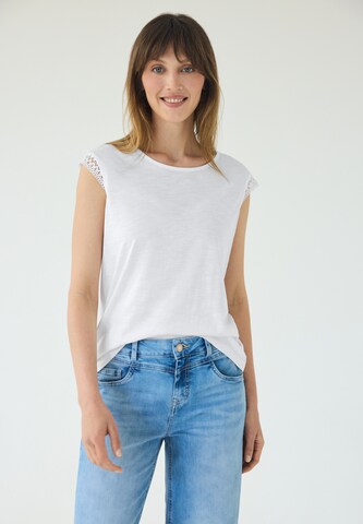 Street One Studio Shirt in White: front