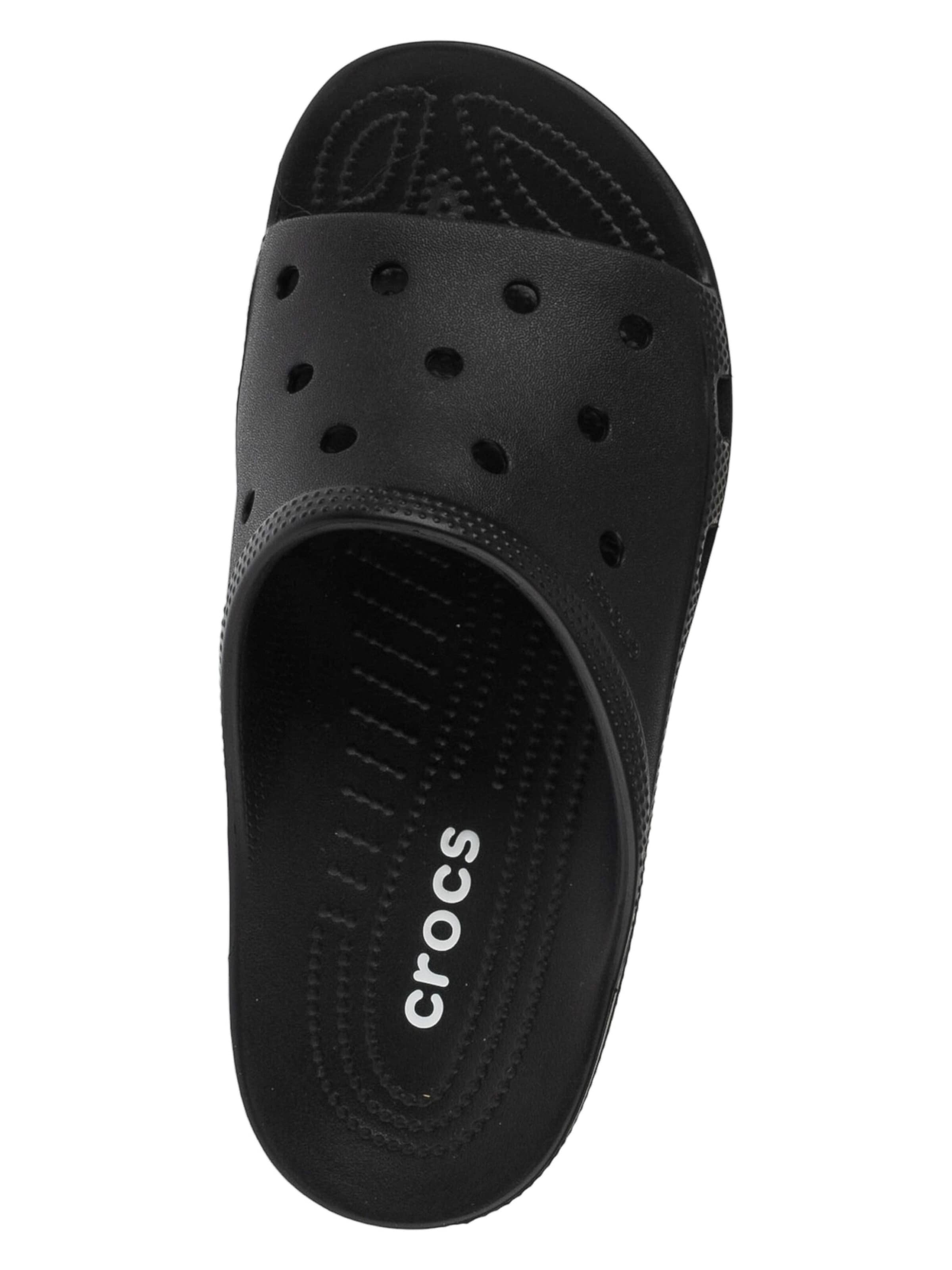 Crocs Strand-/badschoen 'Crocs Saturday Slide W' in Zwart