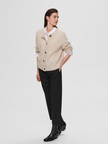 SELECTED FEMME Strickjacke in Beige