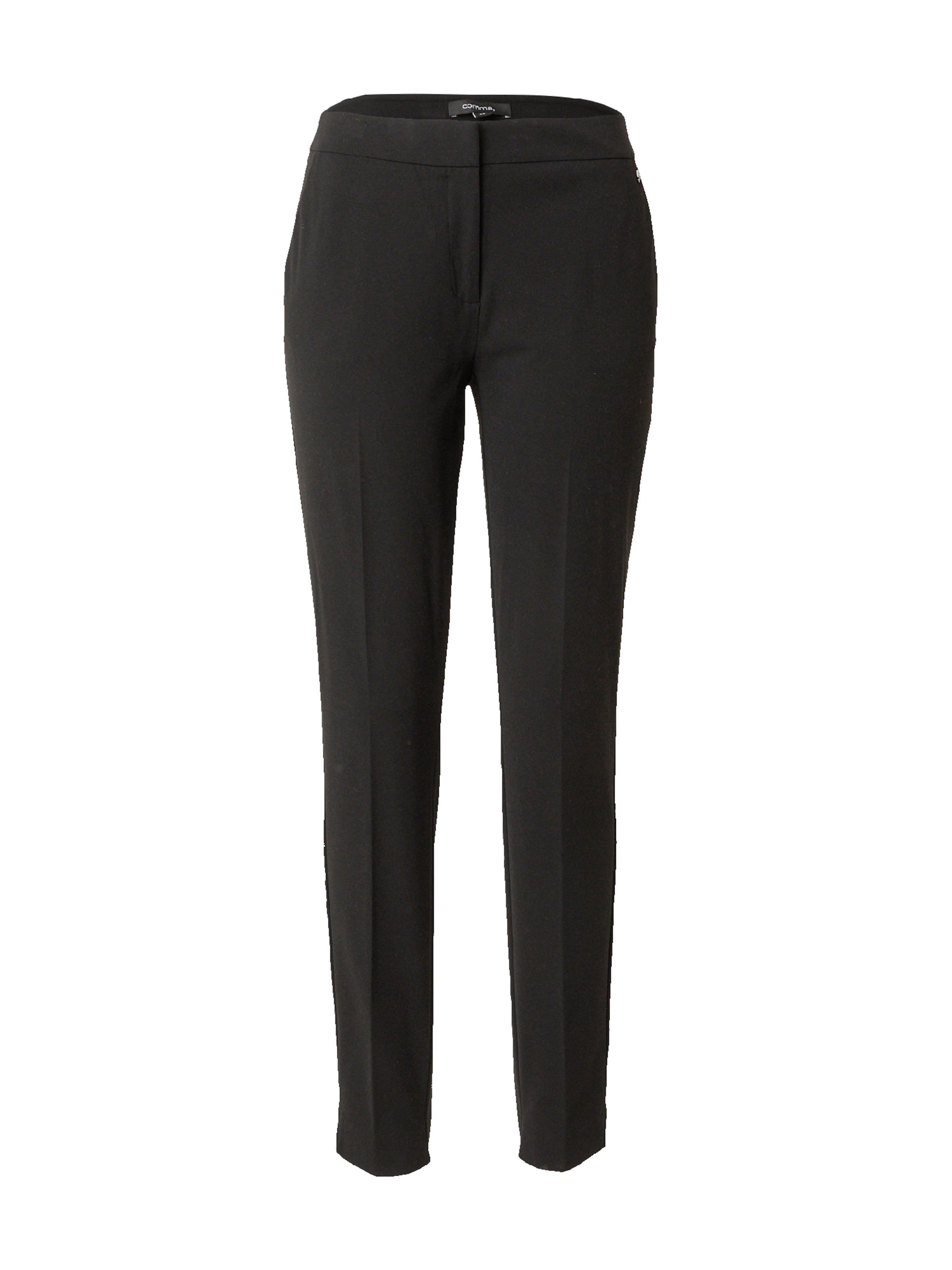 COMMA Slimfit Chinohousut värissä musta: etupuoli