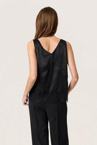 SOAKED IN LUXURY Top in Black