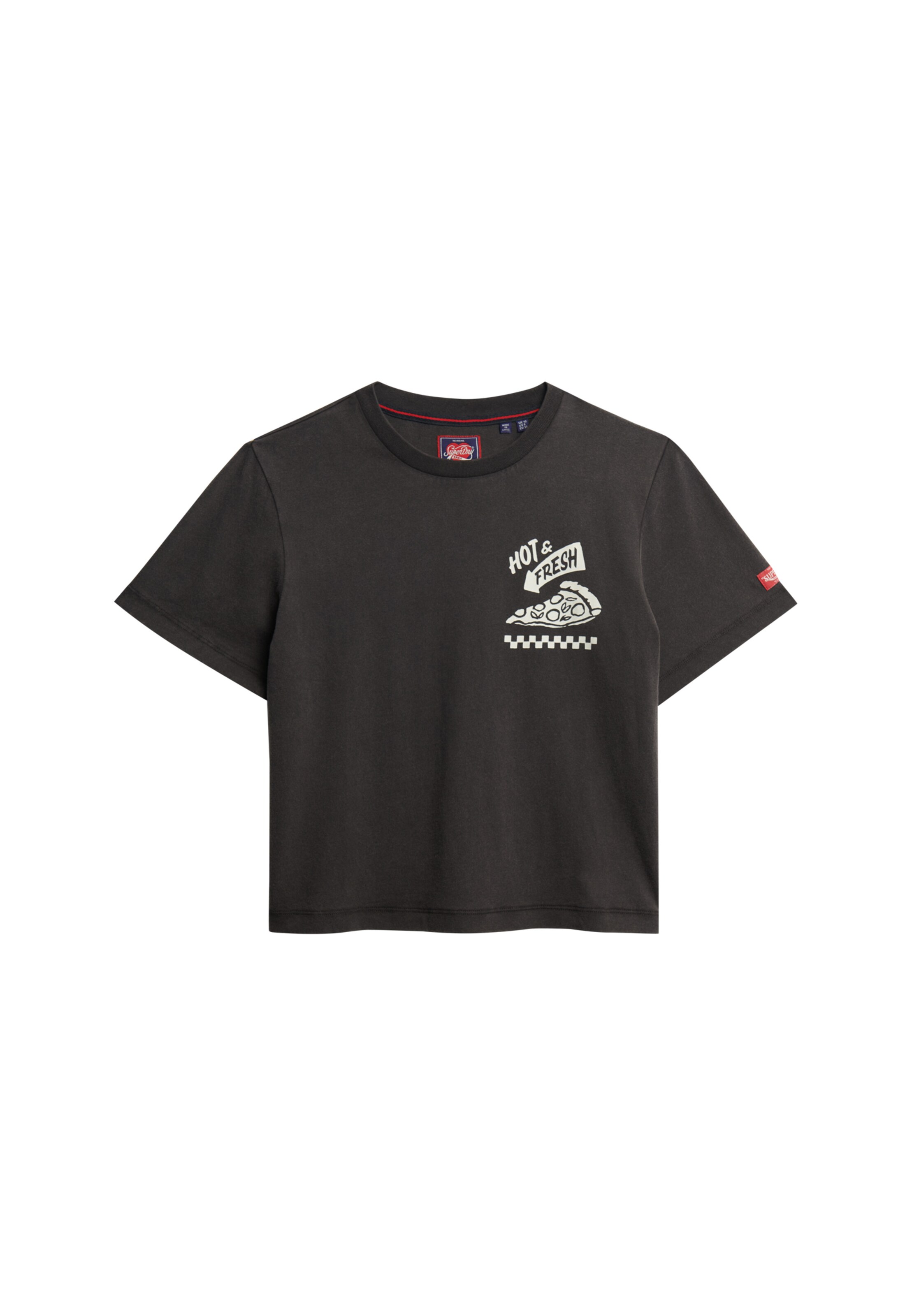 Superdry & Co Shirt 'Roadside Trade' in Black: front