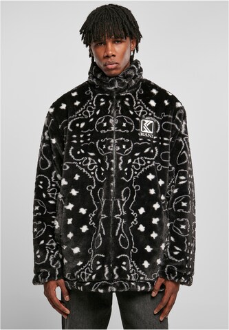 Karl Kani Between-Season Jacket in Black: front