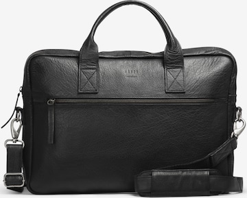 still Nordic Document Bag 'Clean Brief' in Black: front