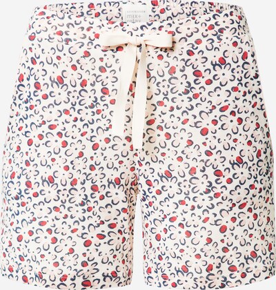 Pantaloni de pijama SCHIESSER pe bleumarin / roz / roșu pepene, Vizualizare produs