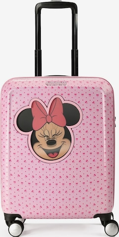 American Tourister Trolley 'Funlight Disney' in Pink: Vorderseite