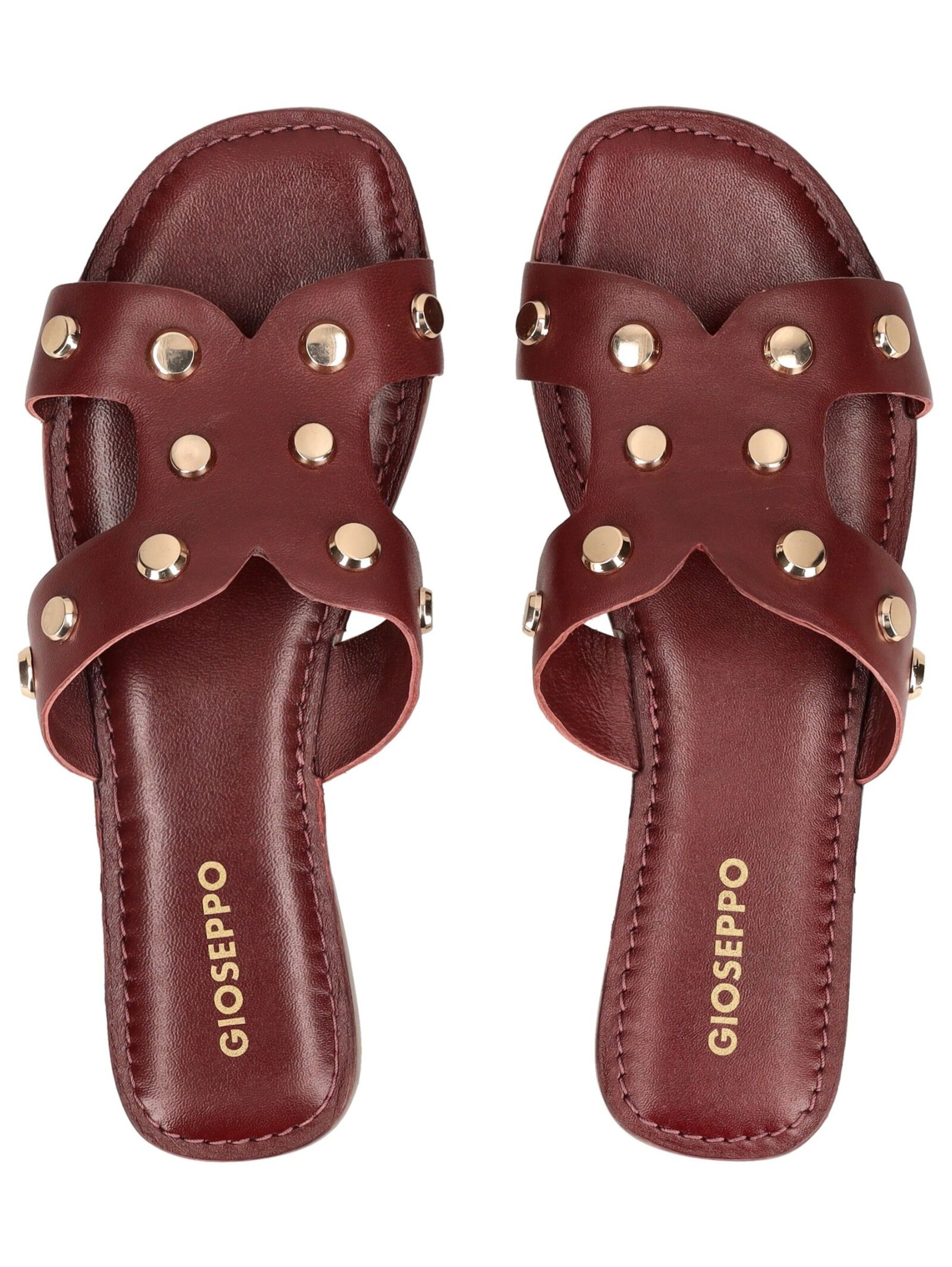 GIOSEPPO Strap sandal in Red