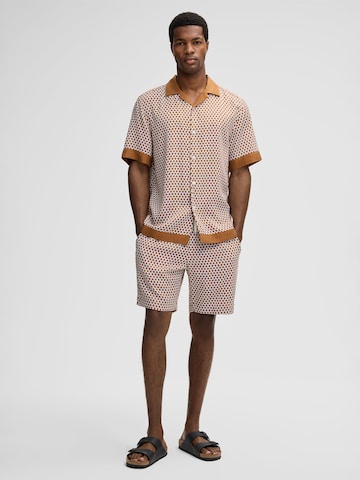 Coupe regular Chemise 'Cao' STRELLSON en marron