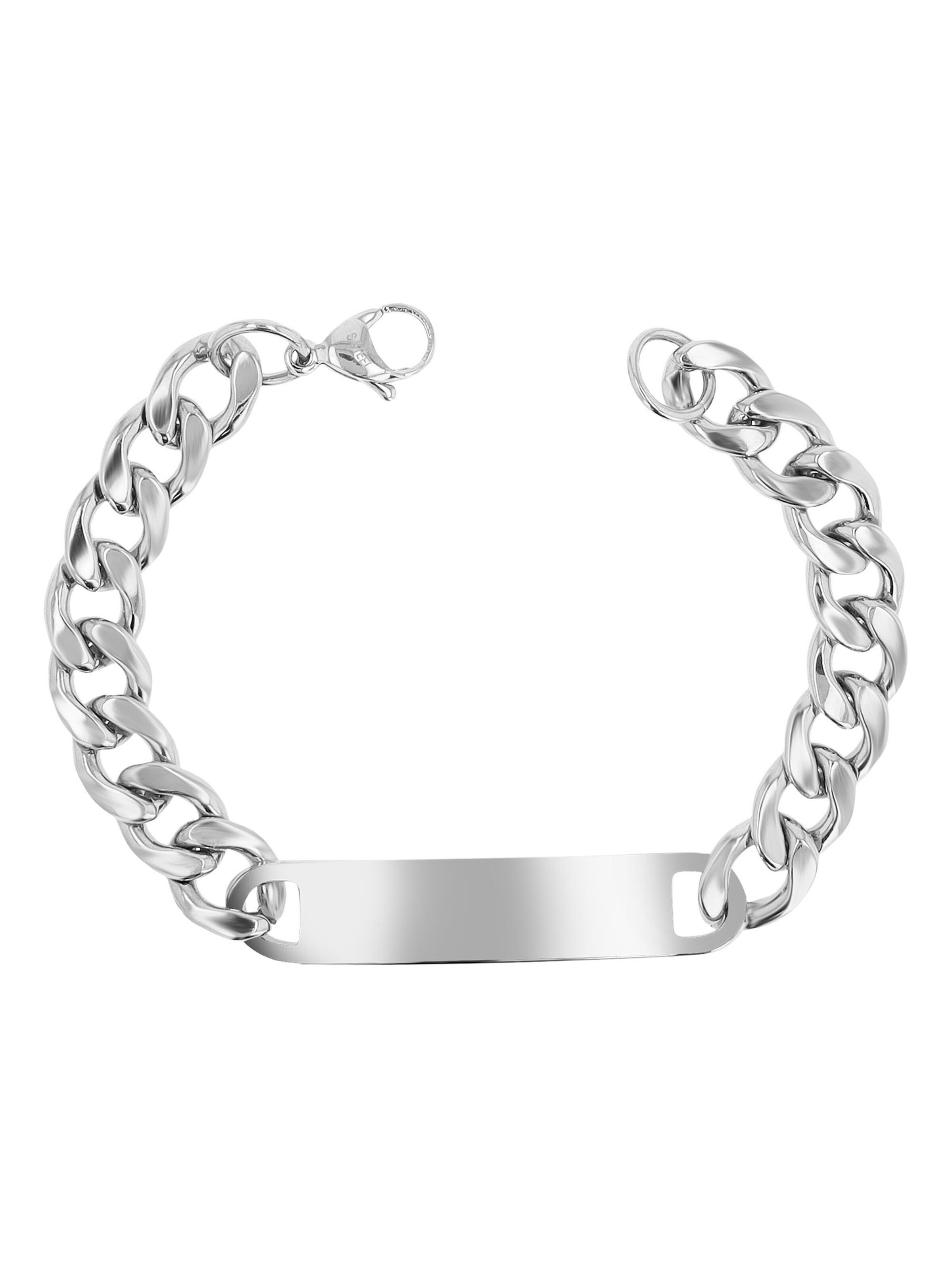 Akzent Armband 'Teagan, langlebig'‌‌‌ in Silber: Vorderseite