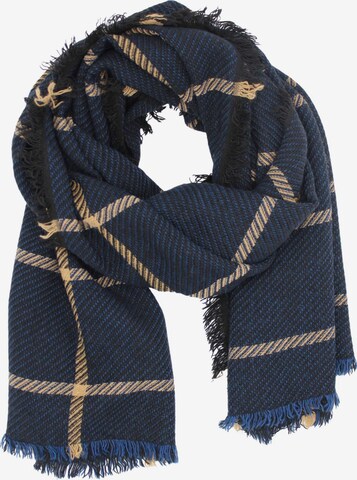 Leslii Scarf in Blue: front