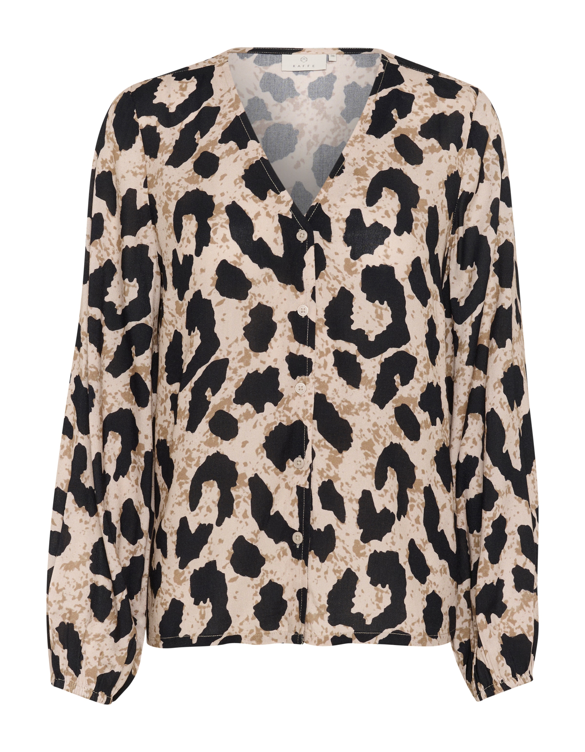 Kaffe Bluse in Beige: Vorderseite