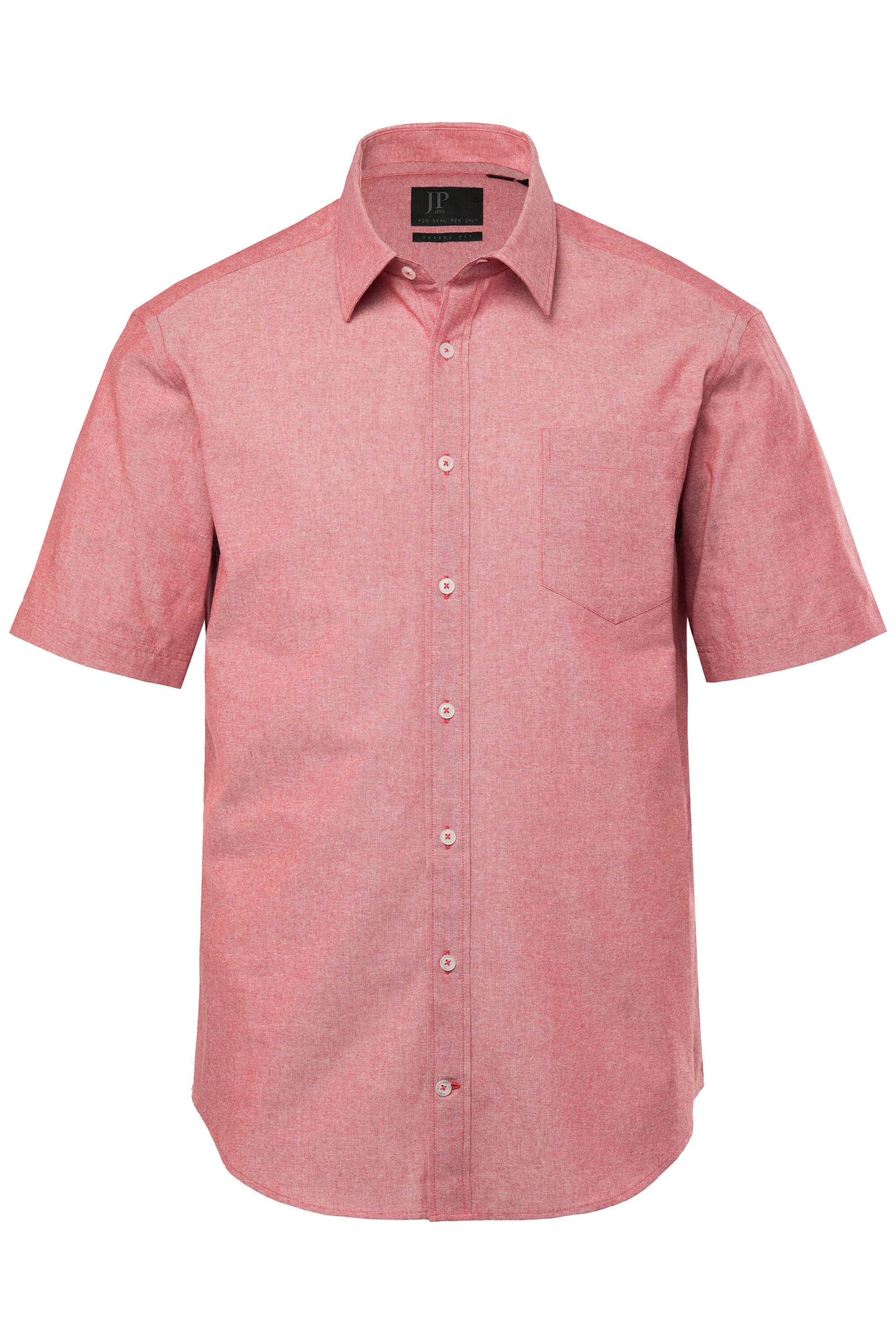 JP1880 Regular fit Button Up Shirt in Red: front