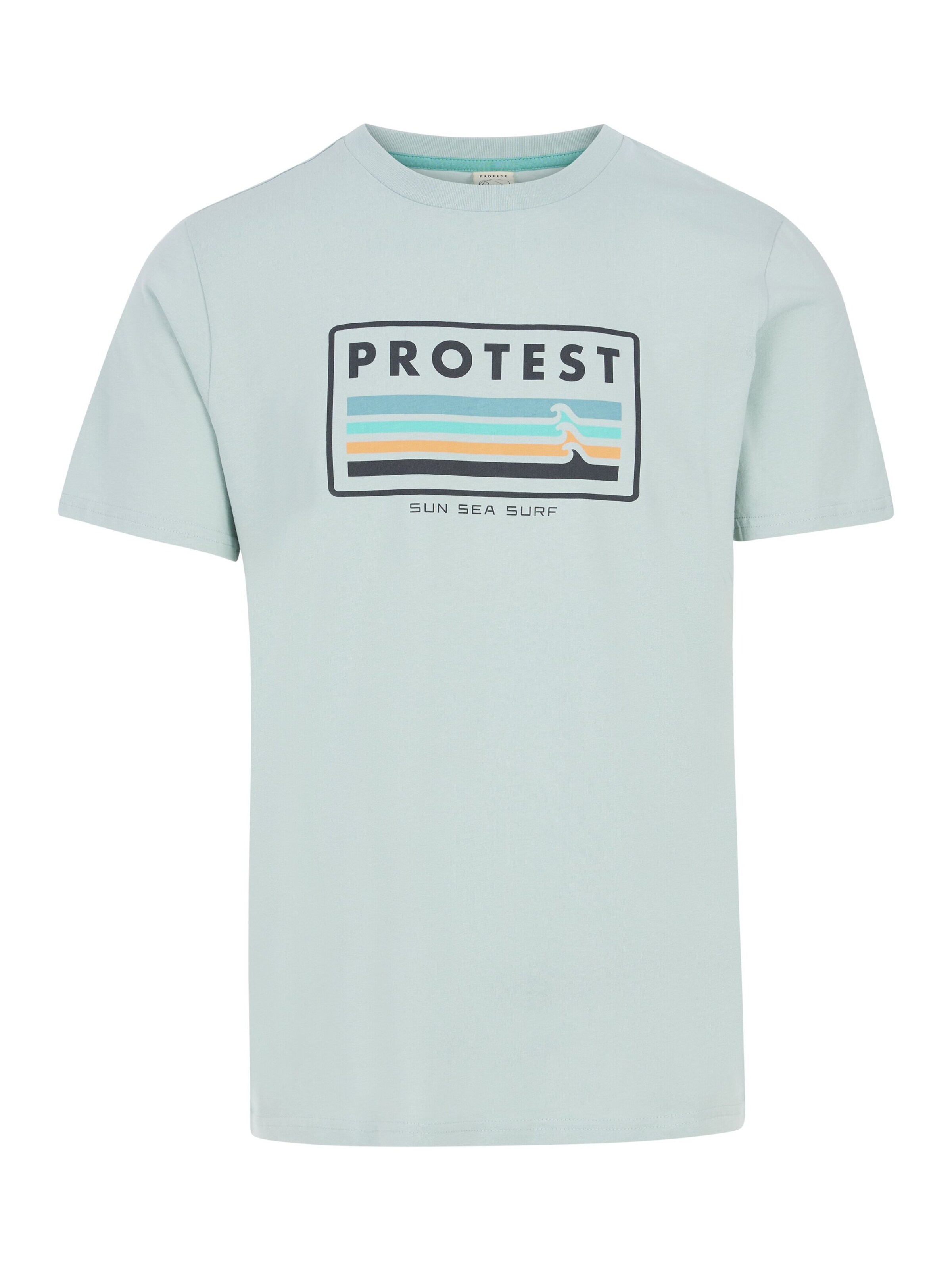 PROTEST Shirt 'PRTBarn' in Green: front