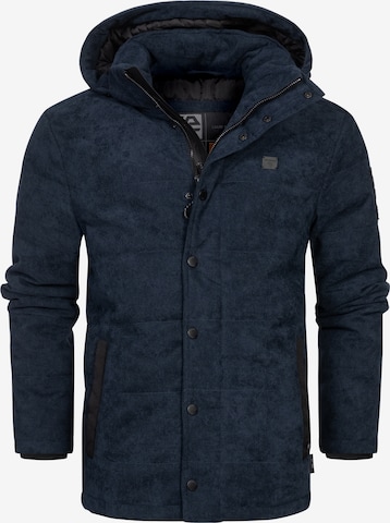Veste d’hiver 'Olime' INDICODE JEANS en bleu : devant