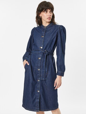 OVS Shirt Dress 'ARIEL' in Blue: front