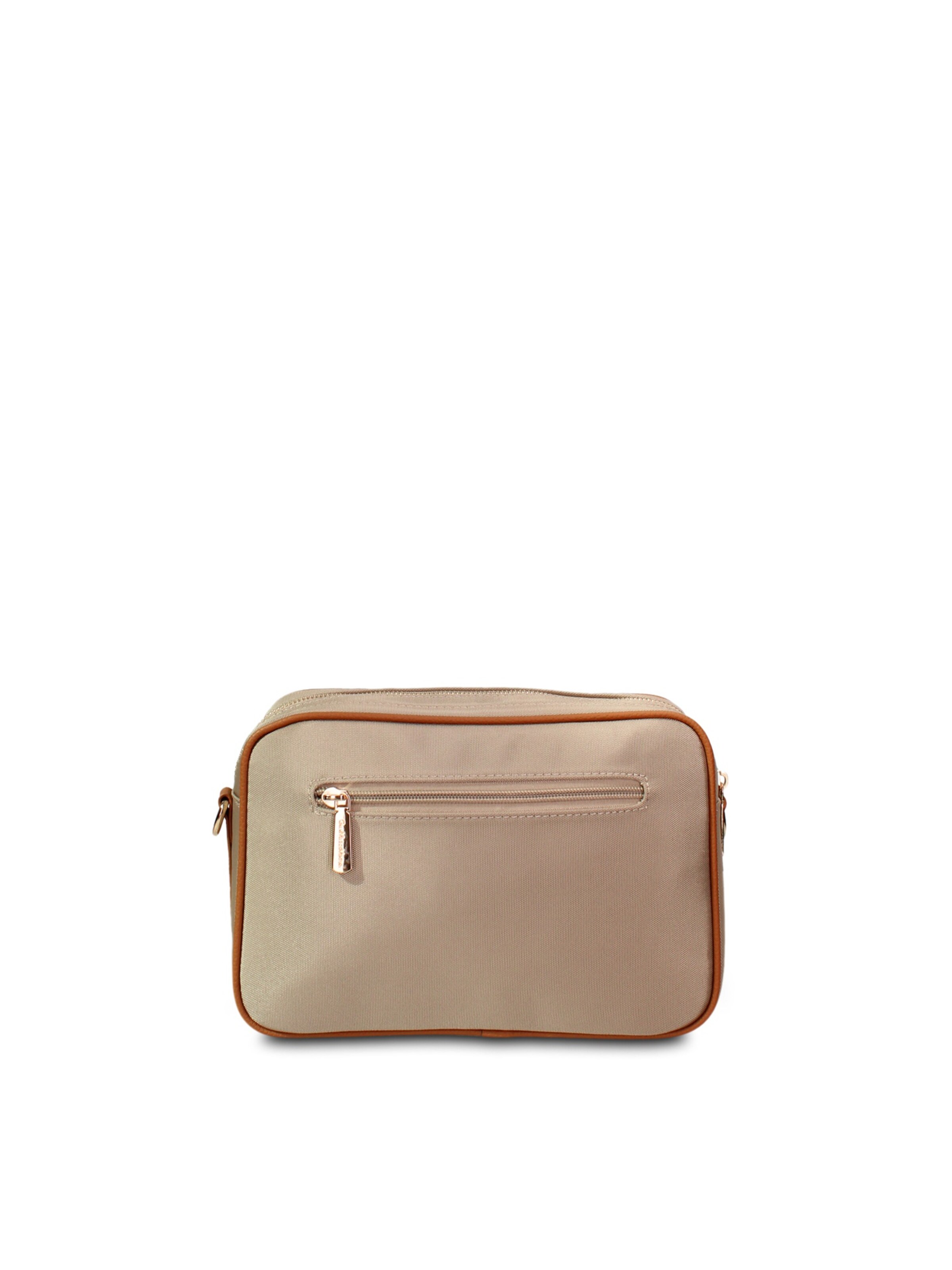 Borsa a tracolla 'Borsa a Tracolla Pelle Vegana Gianmarco Venturi Nera e - Versatile Donna' di GianMarco Venturi in beige