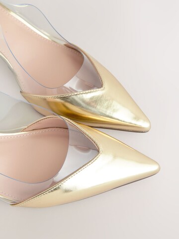 Next Sandal i guld