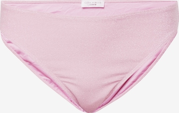 Pantaloncini per bikini 'Jill' di CITA MAASS co-created by ABOUT YOU in rosa: frontale