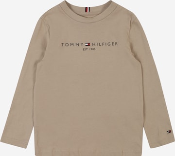 Tricou 'Essential' de la TOMMY HILFIGER pe bej: față