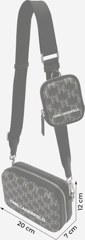 Karl Lagerfeld - Bolso de hombro en negro