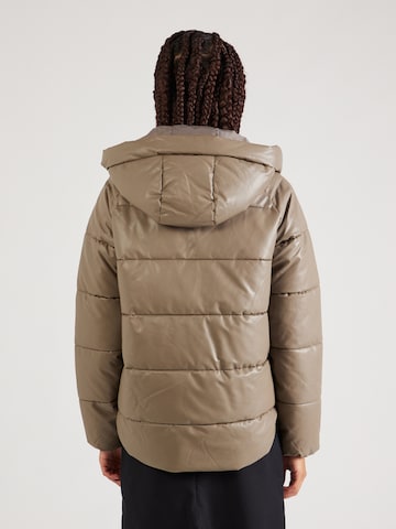 ONLY Winter Jacket 'NEW ANJA' in Brown