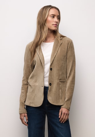 STREET ONE Blazer in Beige: Vorderseite