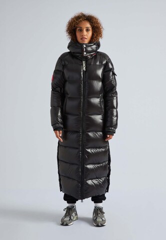 Veste d’hiver ' EZ ' JACK1T en noir : devant