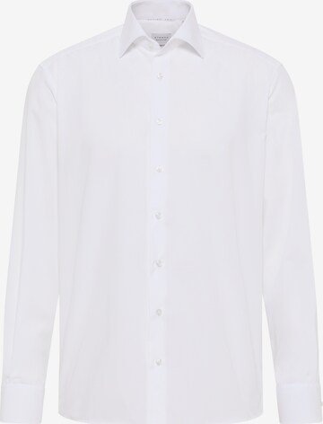 ETERNA Comfort fit Button Up Shirt in White: front