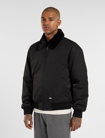 DICKIES Jacke 'Coalfield Flight' in Schwarz: Vorderseite