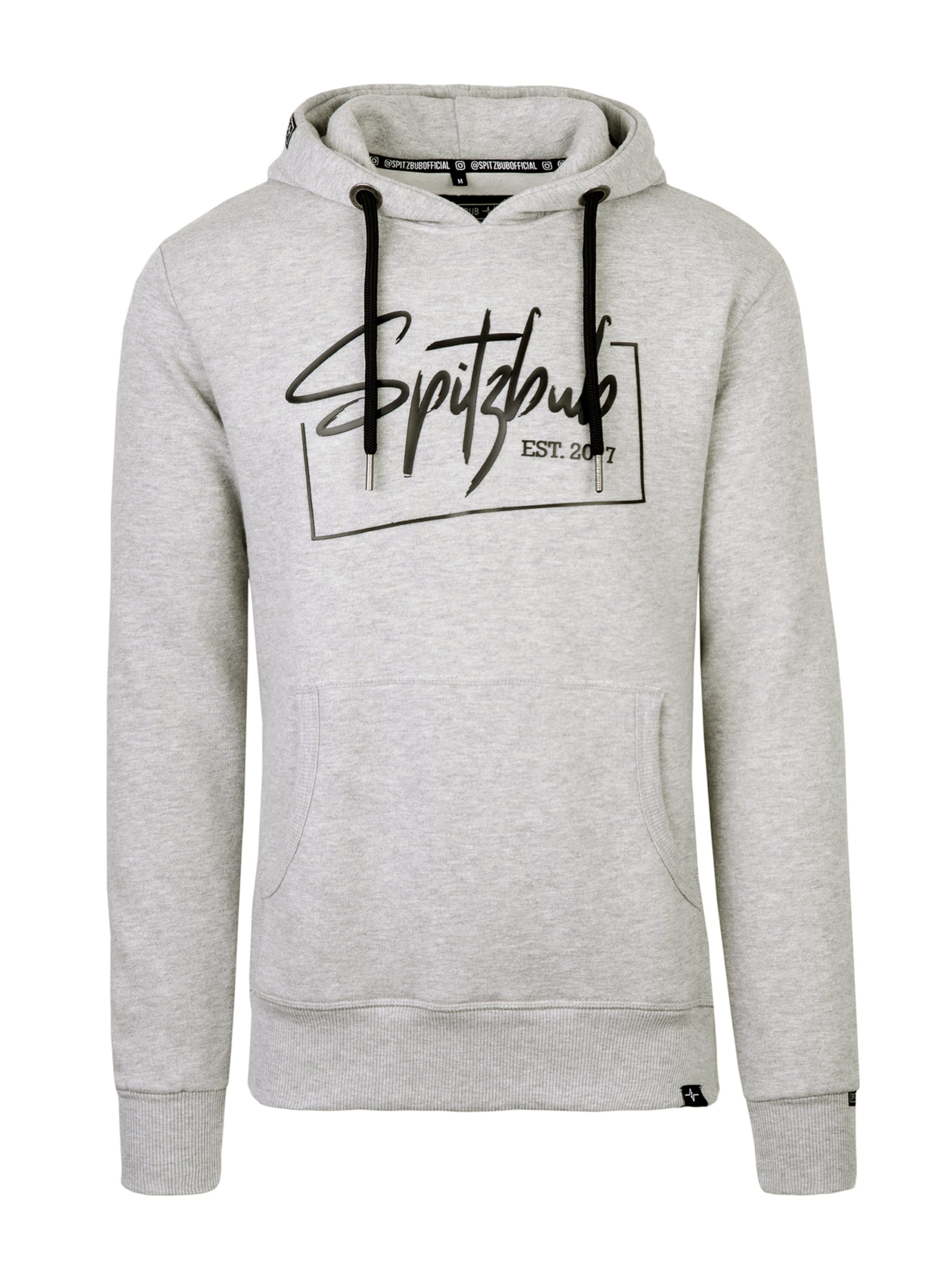 Sweat-shirt 'Otis' SPITZBUB en gris : devant