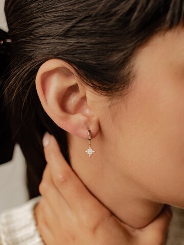 Orecchini 'Nordstern' di Hey Happiness in oro