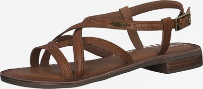 s.Oliver Sandalen in cognac, Produktansicht